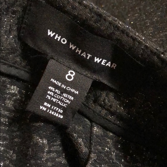 NWOT “Who What Wear” Textured Pencil Skirt - Picture 8 of 8